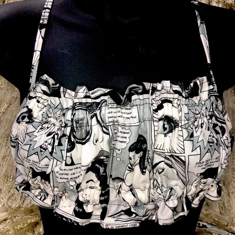 Off Shoulder Crop Top by Kennari. S/M.